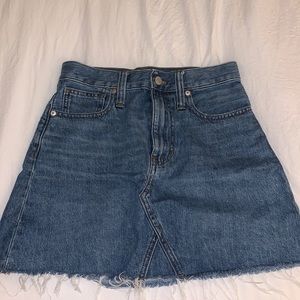 Madewell Denim Skirt